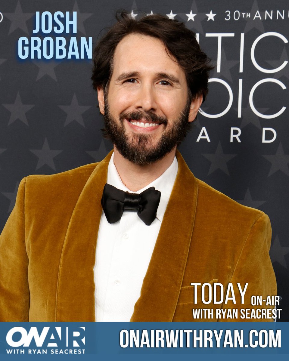 Happy Friday! We're kicking off the weekend with #HaileeSteinfeld and #JoshGroban 👏 Don't miss <a href="/ryanseacrest/">Ryan Seacrest</a>'s catch up with both the #Sinners actress and #Gems singer today on-air 🎙️listen via the <a href="/iheartradio/">iHeartRadio</a> app 🤳