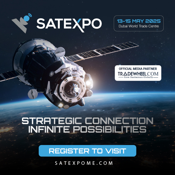Pioneering the Final Frontier Together
Event's name: "SATExpo 2025"
Date: 13 - 15 May 2025
Venue: Dubai, United Arab Emirates
Industries: Satellite and Space Ecosystem
For the latest updates and information about "SATExpo 2025", please visit the official media partner
