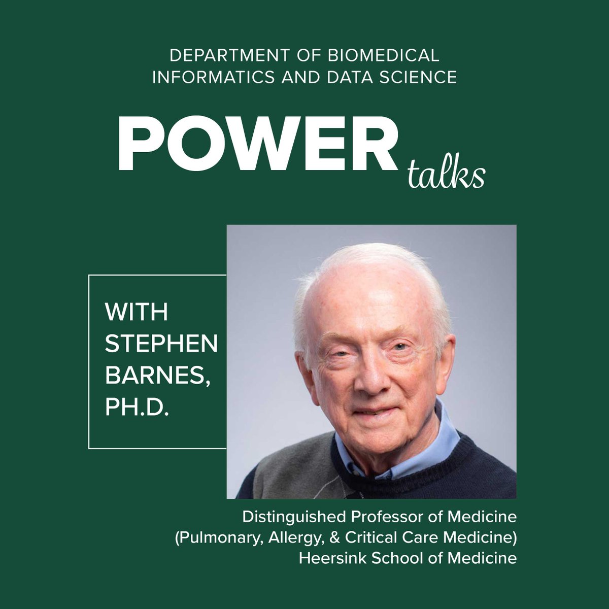 Dept of Biomedical Informatics and Data Science (@informaticsuab) on Twitter photo Don’t forget to join us for today’s PowerTalk session! @uabheersink <a href="/UABDeptMed/">UAB Department of Medicine</a> Don’t forget to join us for today’s PowerTalk session! @uabheersink <a href="/UABDeptMed/">UAB Department of Medicine</a>