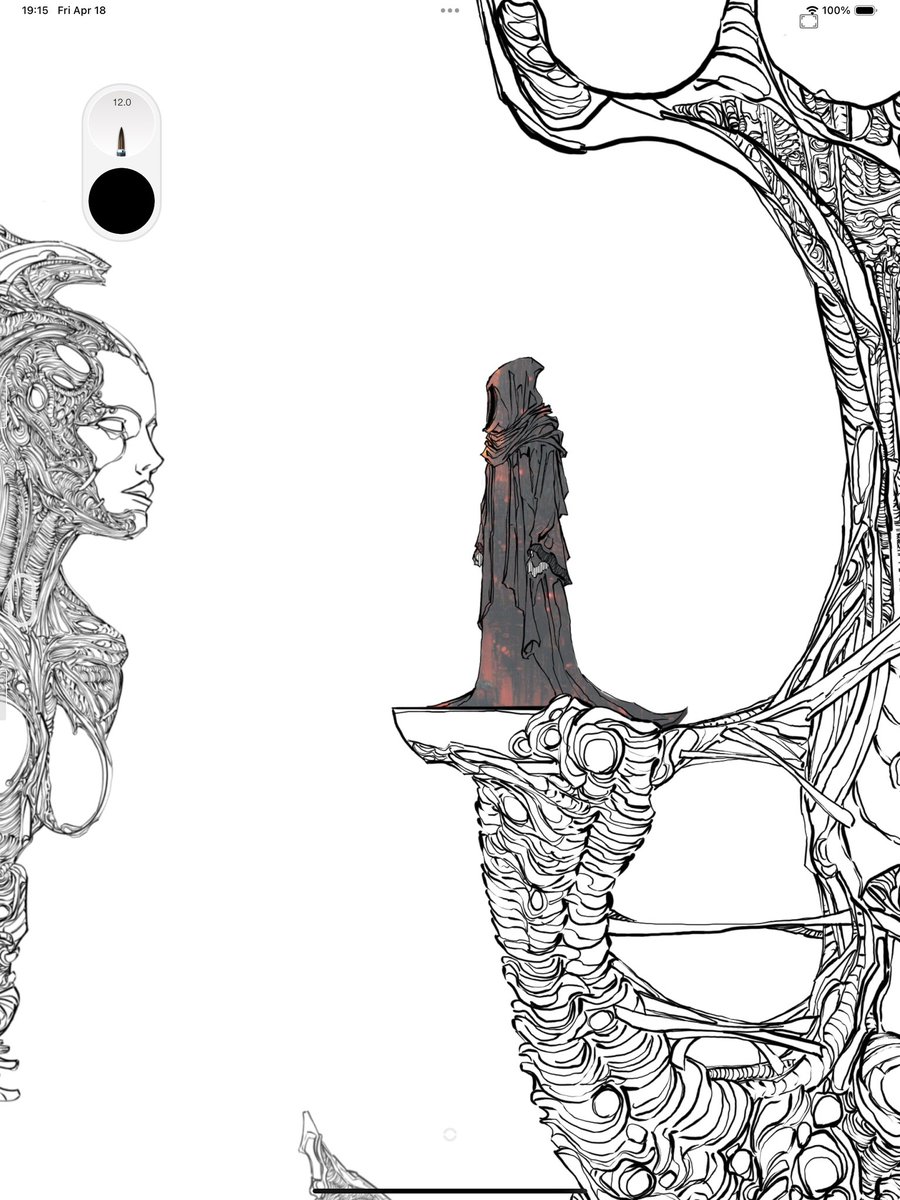 FabrizioPacitti's tweet photo. Details… #art #artwork #progress #wip #drawing #diseño #design #illustration #scifi #scifiart #lineart #linework #dark #darkart #darksurrealism #composition #surrealism #popsurrealism #digitalart #digitalillustration #digitaldrawing #details #character #darkcharacterdesign https://t.co/ugI516xAx6
