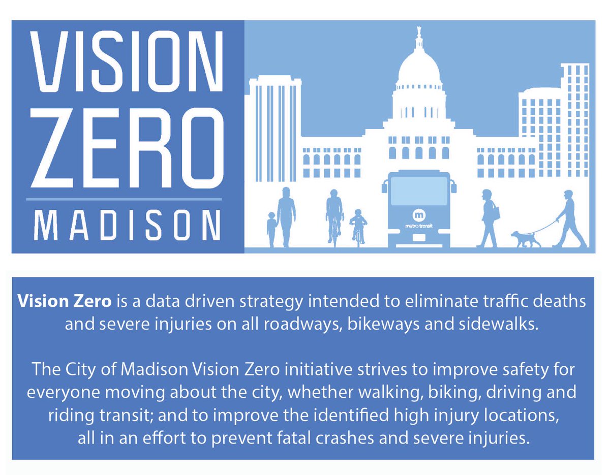 CityofMadison's tweet photo. Today is the day - stop by the Lakeview Library from 1pm to 3pm to pick up your FREE yard sign & ask questions about 20 is Plenty, the new #VisionZeroMadison program designed to make our neighborhood streets safer.
https://t.co/OgYXBaL5ed
#SafetyStartsWithAllOfUs #VisionZero https://t.co/cdgDskg4qV