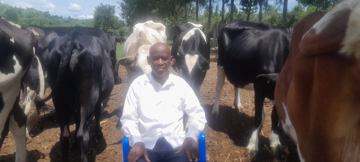 smugisha2014's tweet photo. I'm  professor katugunda hia at my farm. https://t.co/i5ywX5ecK9