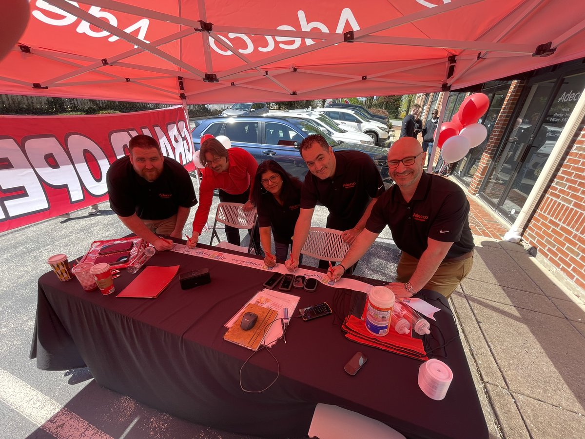Yesterday, CCCBI's Director of Member Engagement, Laura Ellis, was proud to attend the ribbon cutting for Adecco at their newest location in Paoli, PA.

Congratulations to Adecco and thank you to all who joined us to celebrate their fellow member!