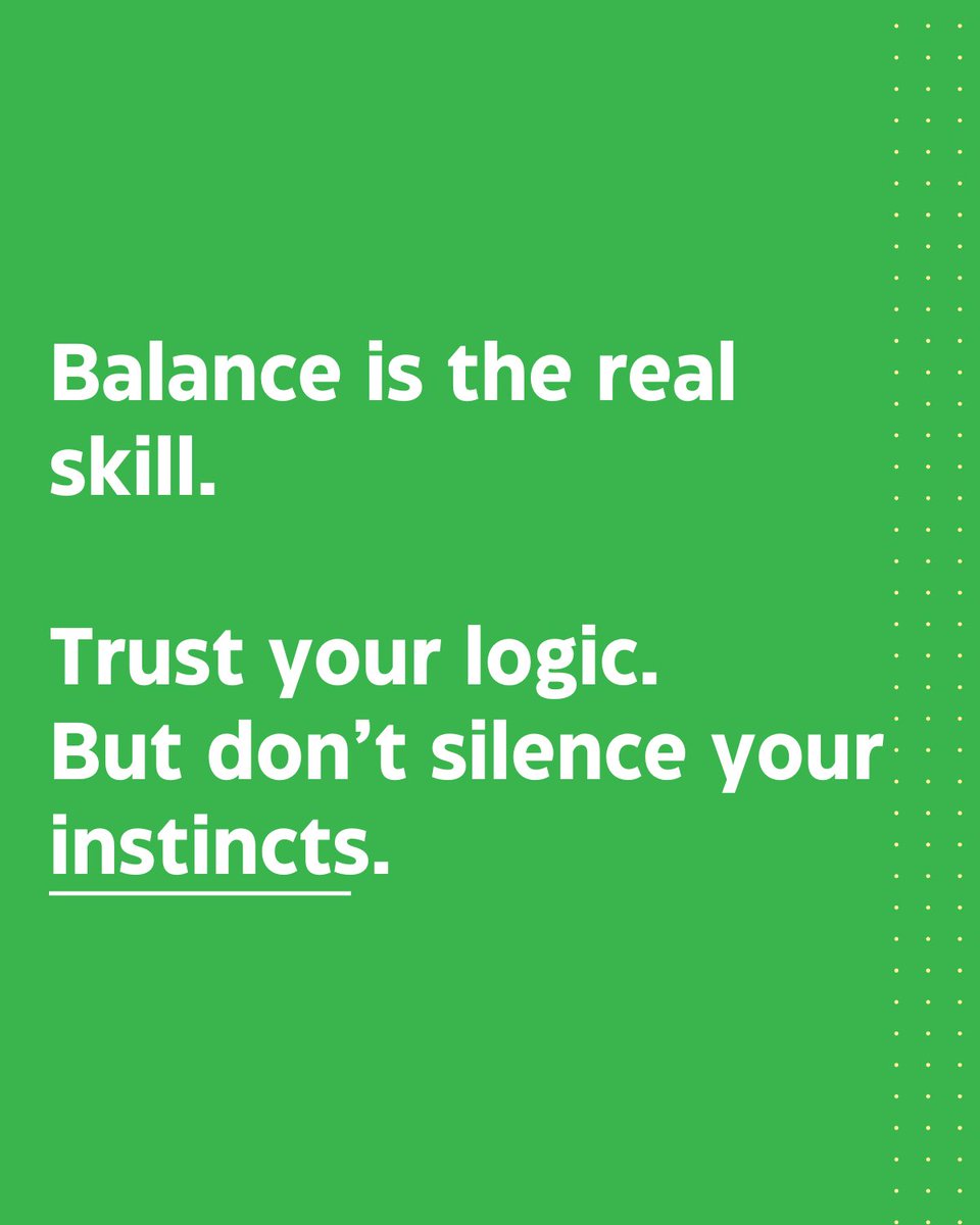 Yoda_Sudhakar's tweet photo. Some of my best calls weren’t logical — they just felt right.
#GutFeeling #Leadership #DecisionMaking #BalancingLife https://t.co/e8bJwgmtgH