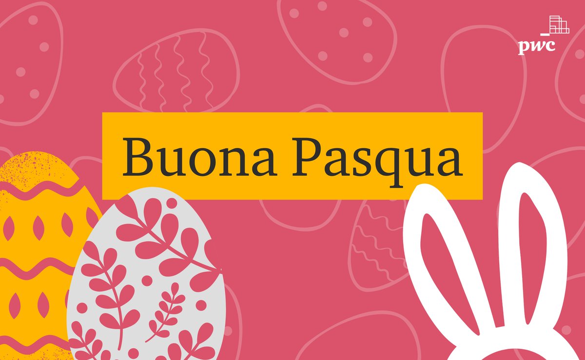 ✨Auguri di una Pasqua piena di gioia e serenità da #PwCItaly.
-
#Pasqua2025 #HappyEaster2025