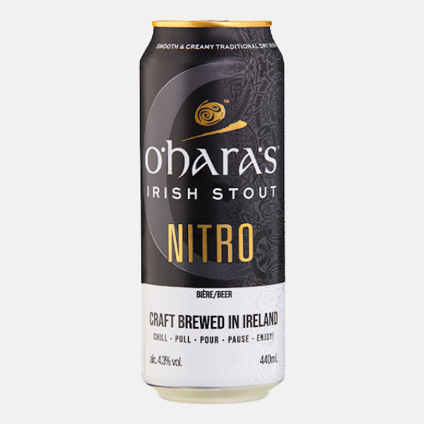 Carlow O'Hara Nitro Irish stout, a rich, smooth stout with a creamy, nitrogen-infused texture - in stock now! 

rebrand.ly/c6t166x
