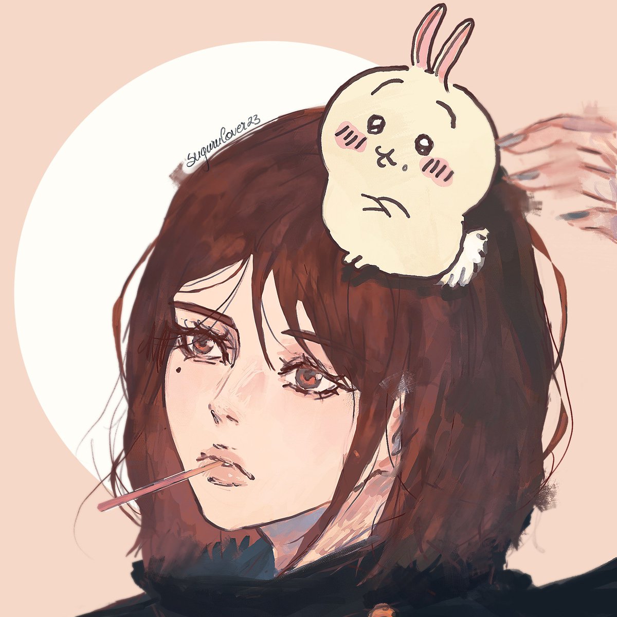 usagi with daughter