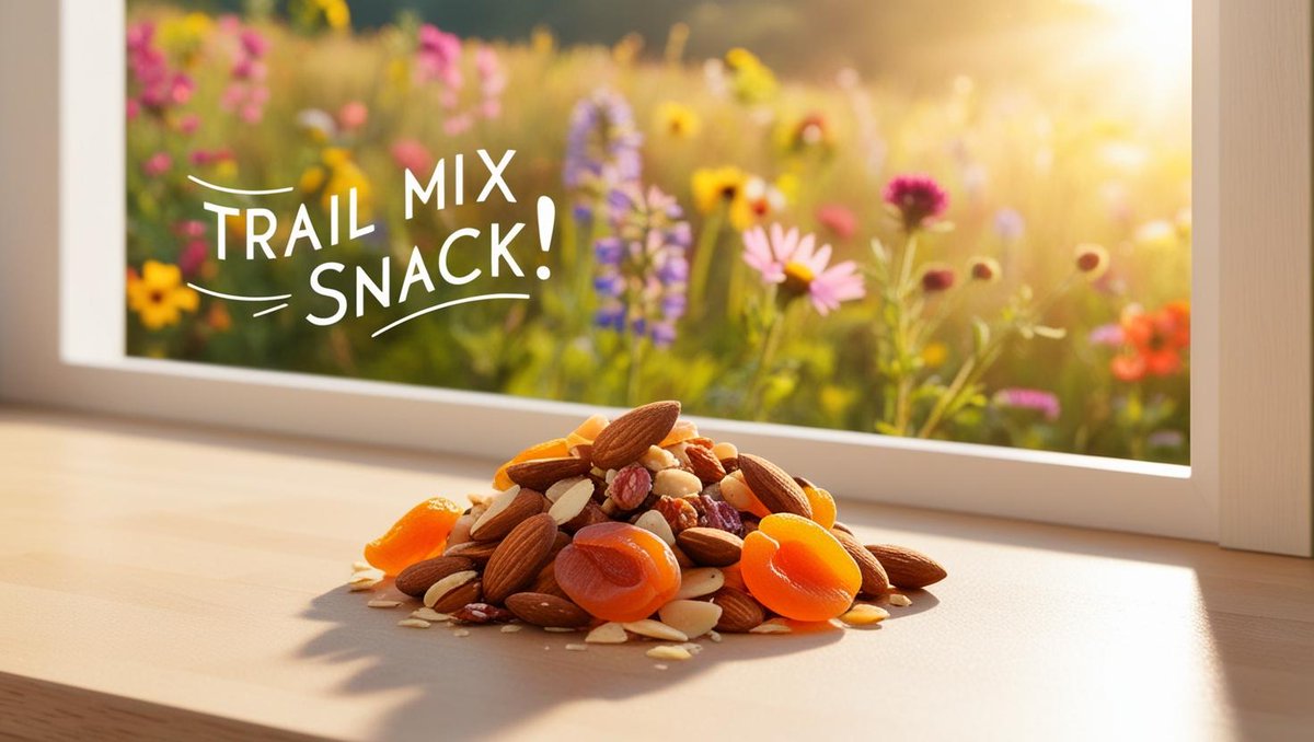 HealthParadox1's tweet photo. Trail-Ready Snackl
Hit the trail with trail mix! I packed almonds and dried apricots for a snack before my stretch session. Keeps me fueled. What’s your trail-ready snack for active days? Share your idea below! https://t.co/uvV6fJGOul