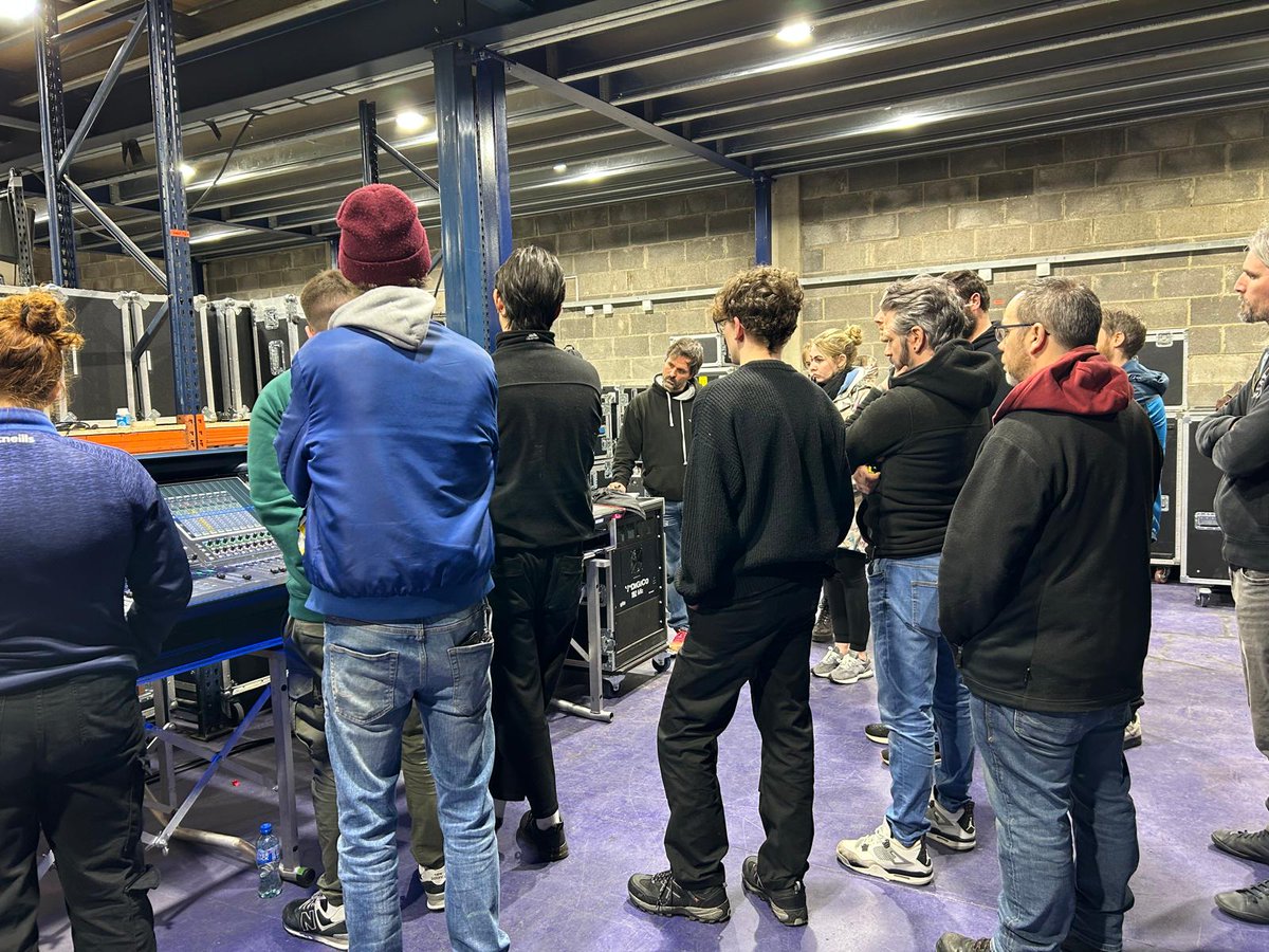 Thank you to everyone who attending the DiGiCo training session on Wednesday in Dublin. 

And also a big thank you Just Lite Productions for hosting.

bit.ly/3ZFjmxM