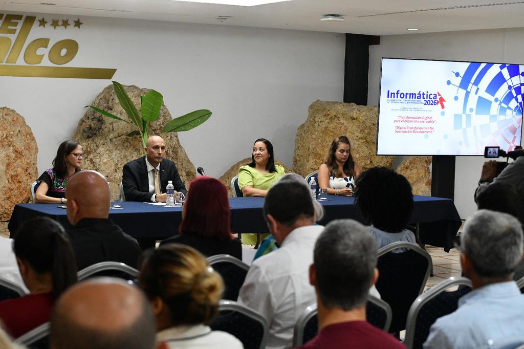 garcia_yec52416's tweet photo. @MayraArevich
Lanzamiento oficial de la XX Edición de la Convención y Feria Internacional #Informática2026, el mayor Evento TIC de nuestro país, a celebrarse del 24 al 27 de marzo de 2026, en el Palacio de las Convenciones y en Pabexpo, #LaHabana, #Cuba. https://t.co/yNbnXCjWFk