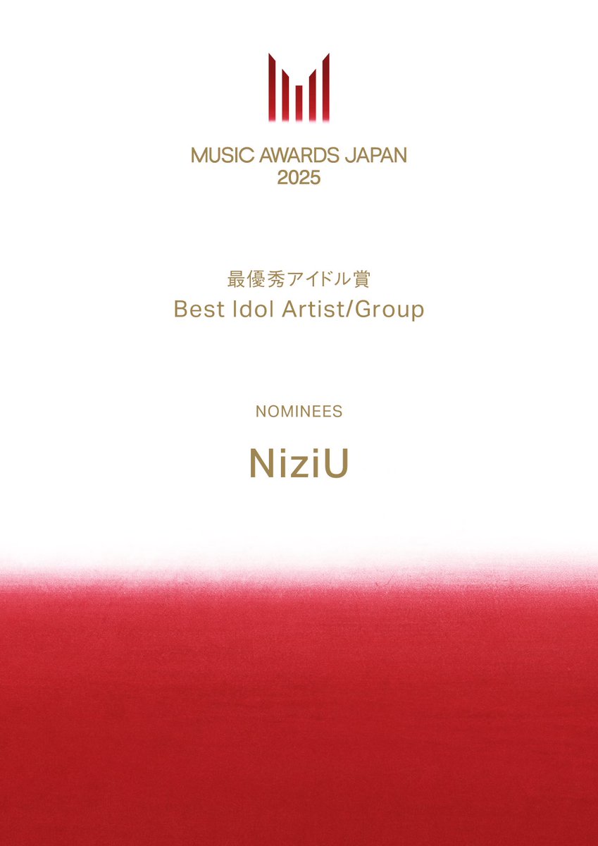 NiziU__official's tweet photo. 日本最大規模の国際音楽賞
#MUSICAWARDSJAPAN で
NiziUがノミネートされました🌟

🏵️最優秀アイドル賞
🏵️ベスト・オブ・リスナーズチョイス：国内楽曲 powered by Spotify
🏵️リクエスト特別賞 推し活リクエスト・アーティスト・オブ・ザ・イヤー powered by USEN

たくさんの応援本当にありがとうございます!!

本日より最終投票がスタート！🗳️
ぜひ「#SWEET_NONFICTION」を
#SpotifyでMAJ投票 してください❤️‍🔥

✅ https://t.co/jJvL3EKyxj

@MAJ_CEIPA 
#NiziU #MAJ2025