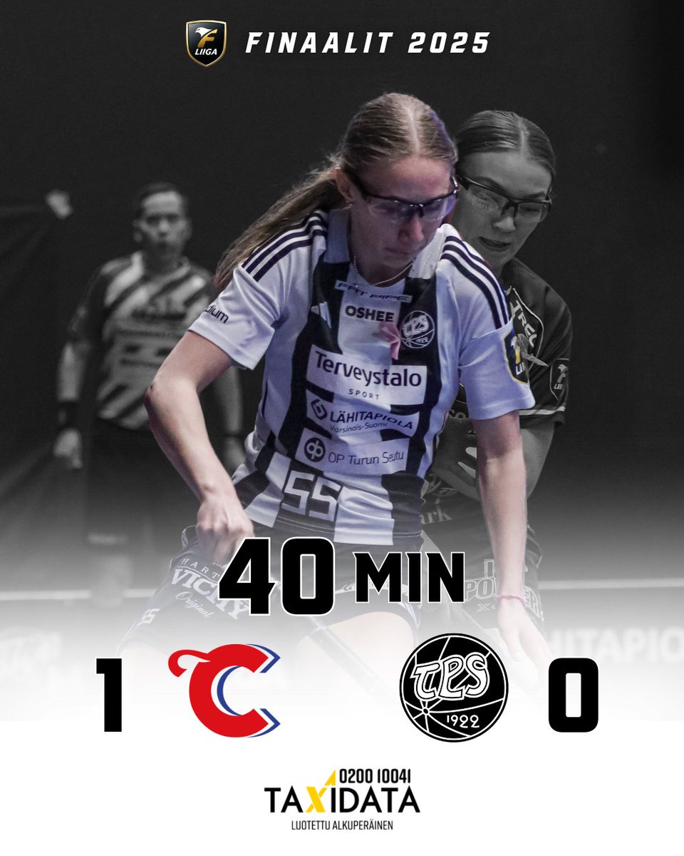 Classic iskee toisen erän ainoan maalin. Hetki happea ja kolmanteen erään! 🔥

#TPSsalibandy #fliiga #salibandy