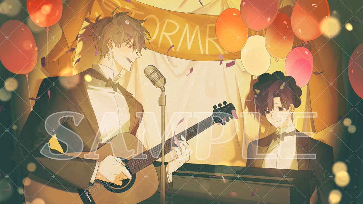 스코시즘 코요 템페스트님과 오토 레이니님
「Die With A Smile」 MV 일러스트 작업했습니다 🌩 ☔️ 

MV:youtu.be/WOF4C69TjJ0?si…