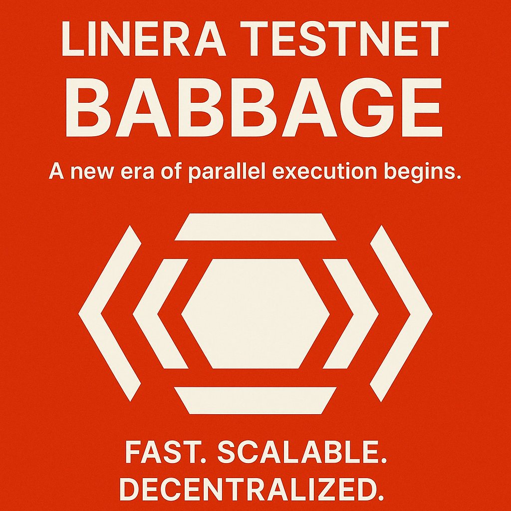 DelikaLikaS's tweet photo. 🚨 Babbage is live. The chain is real-time. Your points are too.
Talk about #Linera. Build something cool. Earn while you're at it.
💧 Start farming XP with Drops: https://t.co/5IXc4HYwdV

@Linera_io is the alpha #microchains https://t.co/srTEo8RYmY