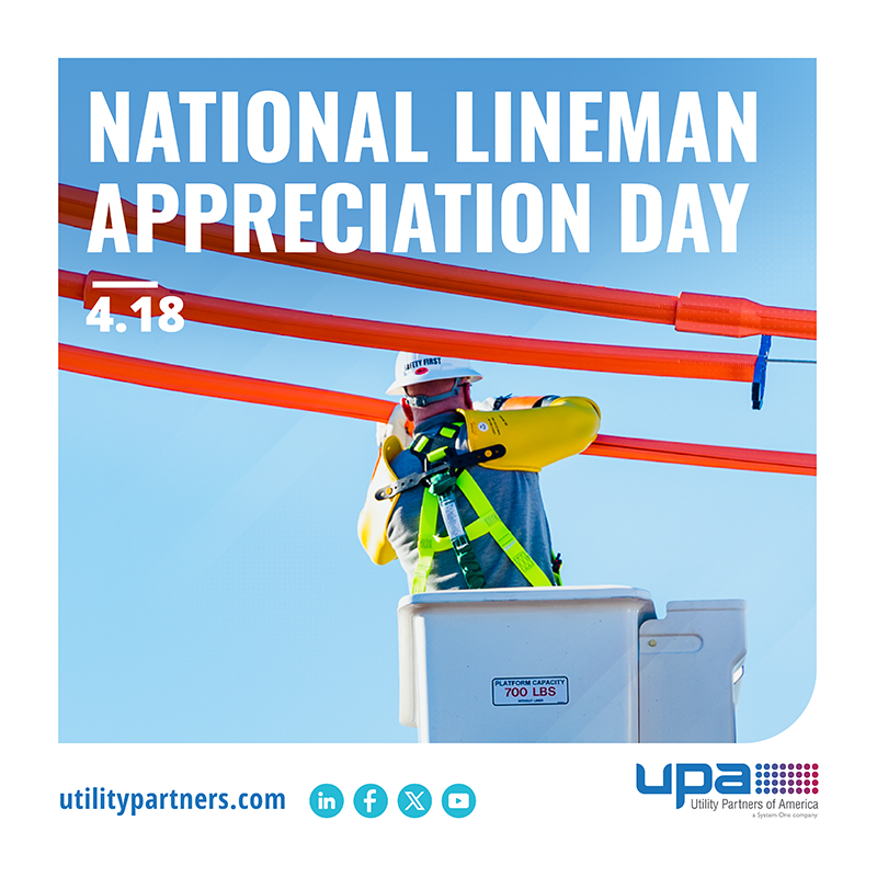 Today we honor the linemen who power our communities through storms &amp; long nights. Thank you for your strength, service &amp; dedication. #LinemanAppreciationDay