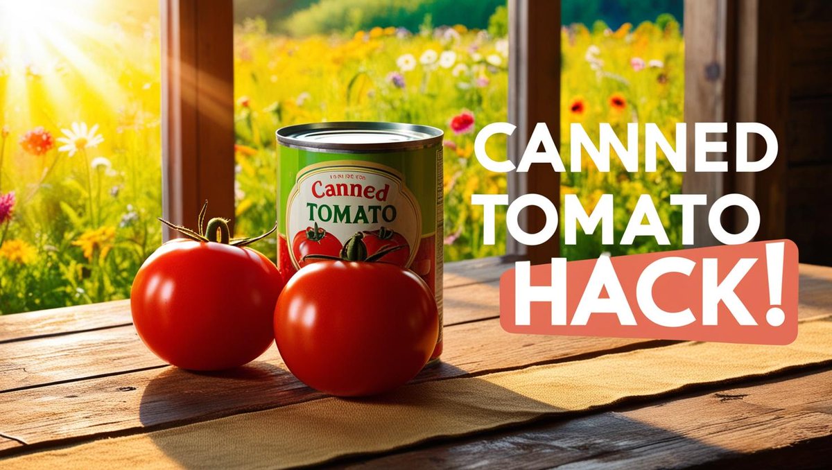 HealthParadox1's tweet photo. Pantry Staple Hack 
Hack your pantry with canned tomatoes! I used them for a quick sauce before my evening walk. Adds flavor fast. What’s your pantry staple hack for easy meals? Share your trick below! https://t.co/3PrcC4ArI1