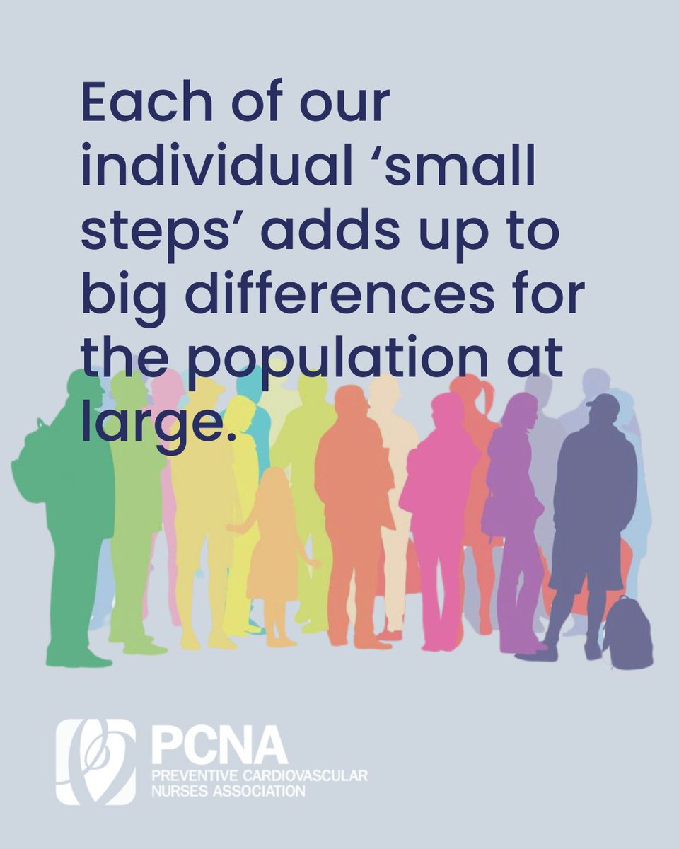 Preventive Cardiovascular Nurses Association (@heartnurses) on Twitter photo "Each of our individual ‘small steps’ adds up to big differences for the population at large." 🌍
Every action counts. Your impact reaches further than you think. 💙 #PublicHealth #NursingImpact #SmallStepsBigChange
bit.ly/4lC13Eo "Each of our individual ‘small steps’ adds up to big differences for the population at large." 🌍
Every action counts. Your impact reaches further than you think. 💙 #PublicHealth #NursingImpact #SmallStepsBigChange
bit.ly/4lC13Eo