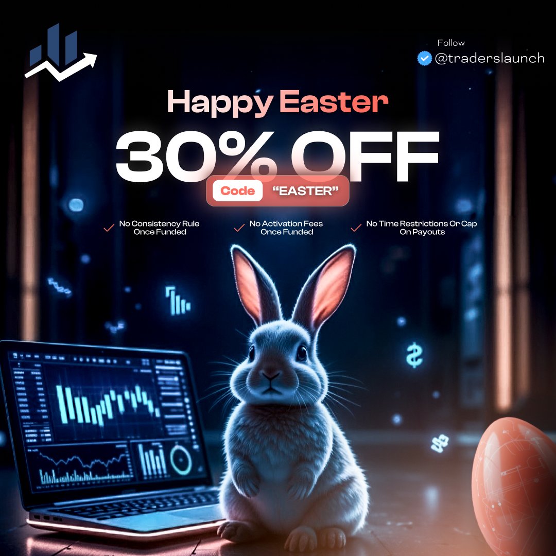 Reminder, markets are closed today⚠️

Take the time to get prepared for Monday, and don't miss out on our Easter Discount.

Get 30% off using code EASTER