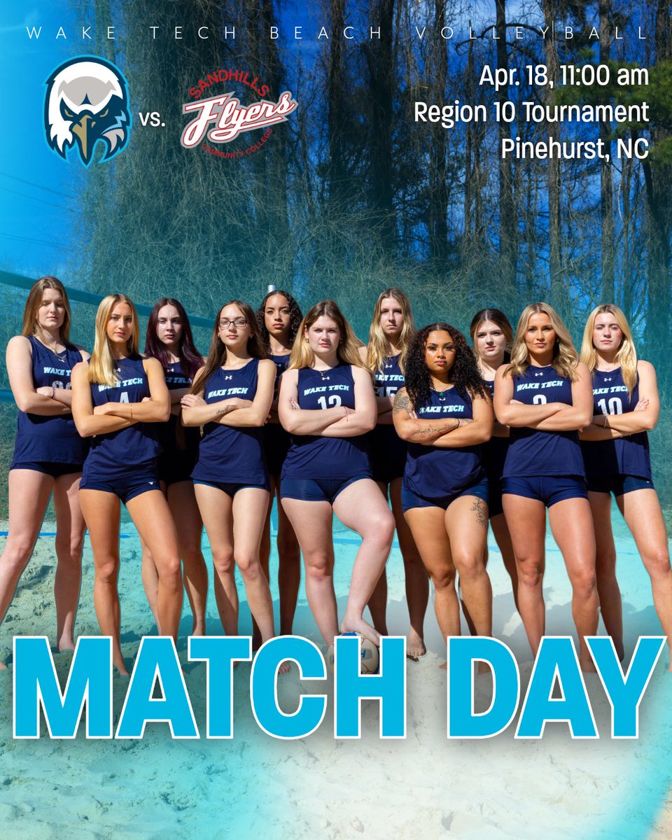 Wake Tech Beach Volleyball tweet media