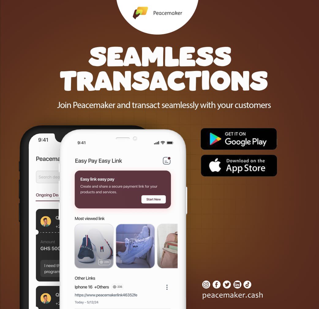 UnknownExxi's tweet photo. Don’t make trust issues on online trading and payment hold you back. With Peacemaker, you can transact with confidence.
Get the app today! https://t.co/JzGC8Oqcm2
#PeaceMakerApp https://t.co/0fbNKdzLJc