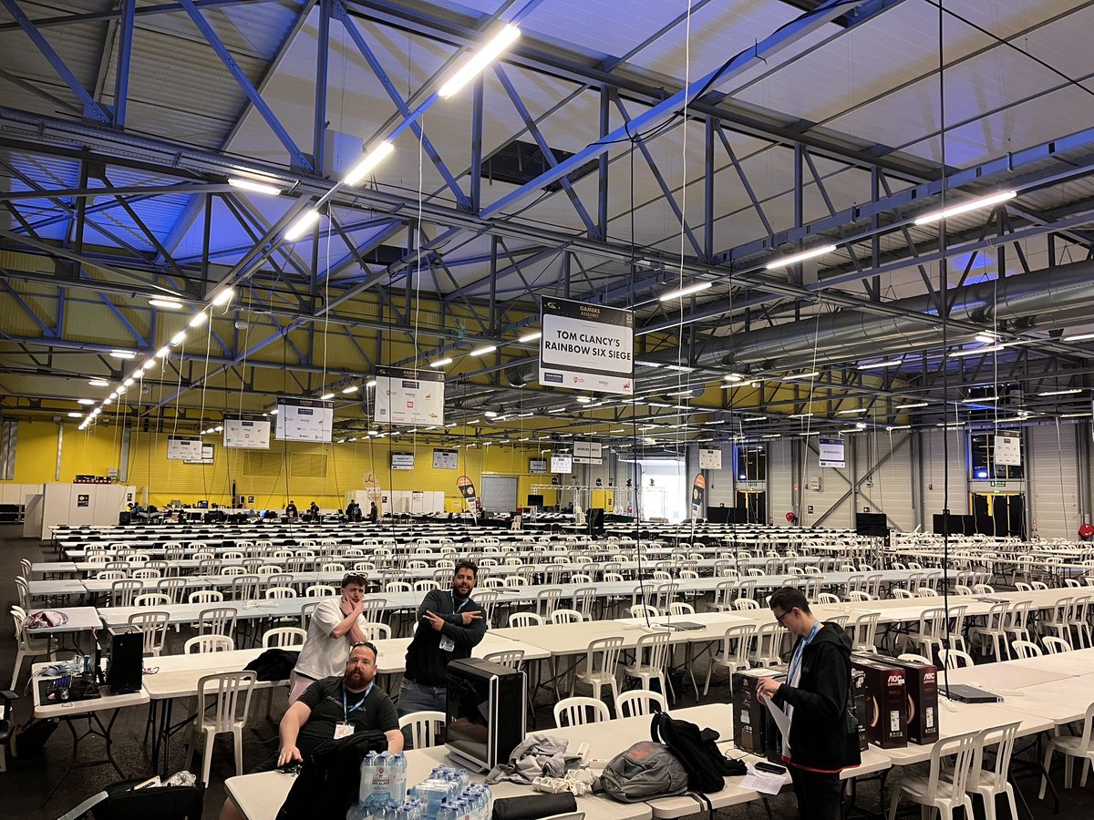 🔴 Une partie de l’équipe est déjà arrivée ! C’est l’occasions de vous rappeler toutes les informations de cette <a href="/GamersAssembly/">Gamers Assembly</a> ! ⬇️ #25ANSGA