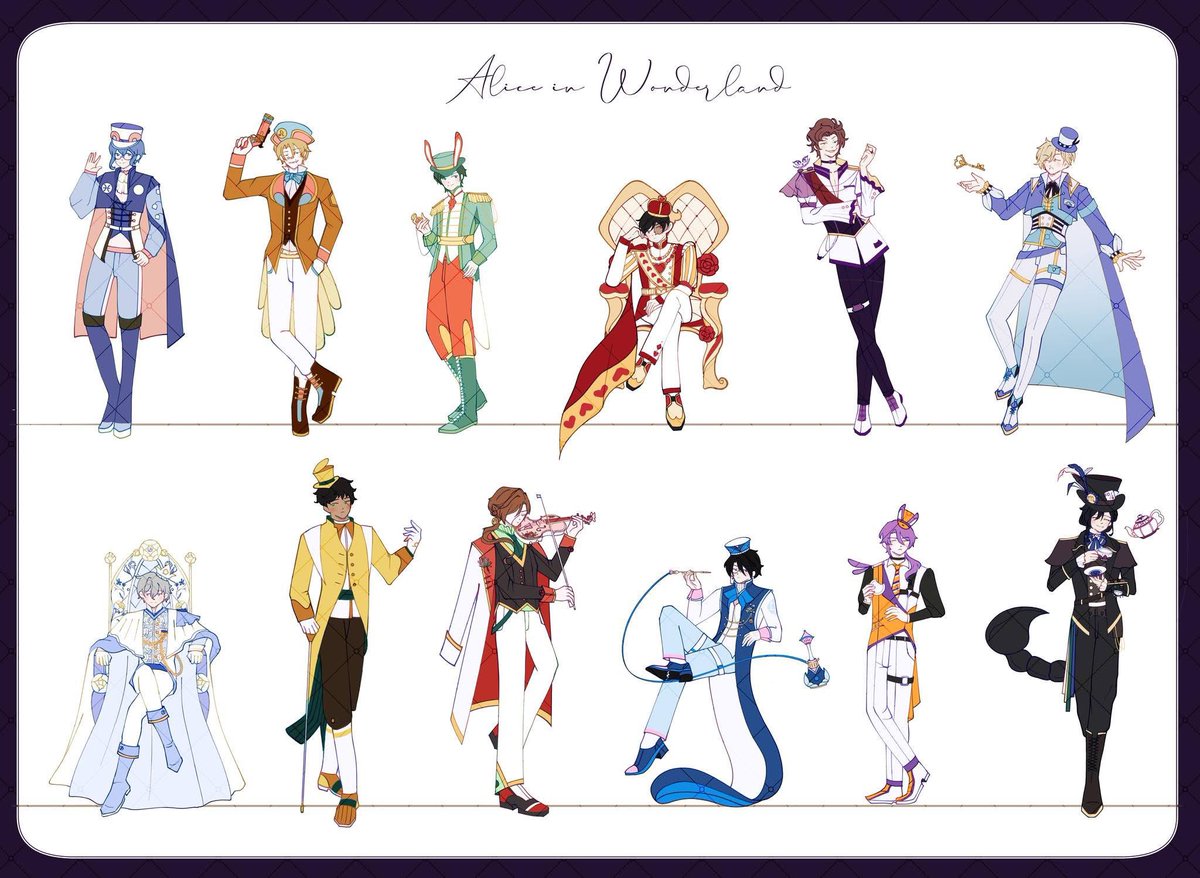 Itzgawu_'s tweet photo. Idk if i have posted it or not but here my outfit design cms AU Alice in Wonderland I did for Grimheava in 2023 ✨
#Commission #outfit #design #art https://t.co/DdWZhckEhP