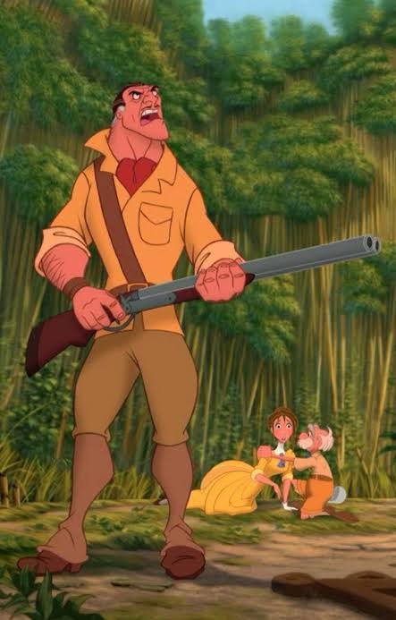 LokiYondu's tweet image. ボスナスの声優の人サイン当たったきっかけで調べたらまさかのターザンでメインヴィランのクレイトンの声やってる方なんだ💦

ハズレだーって落ち込んでたけどディズニーヴィランズ推しとしては割と嬉しいかも……？？
#topps #masterwork #ターザン　#ディズニーヴィランズ