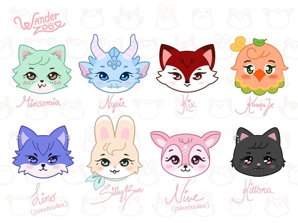 SilenaxMin's tweet image. Hi! I like to announce that today is the official debut of WanderZoo 🥳 A dedication project to my lovely friends I met online. We became Wandering Children together and it’s been already 2 years and they became one of my highlights in life 🥰 so I made our own version of Skzoo!