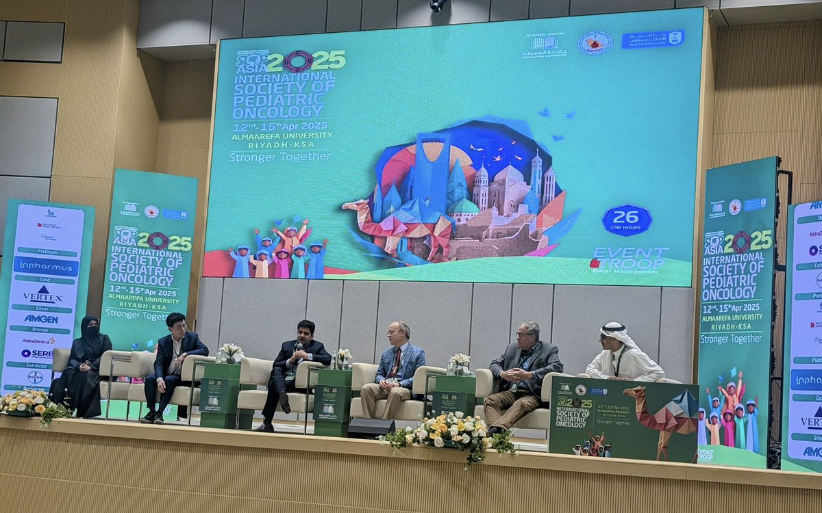 DrSunilBhat's tweet photo. Honoured to be presenting our #BMT #Haploidentical #Transplant experience @AsiaSiop Annual meeting at Riyadh. Good to meet old friends and make some new. 
@WorldSIOP @pho_india @PHO_BMT_NH @oncodaily 
@NarayanaHealth https://t.co/6wXUkKLmR6