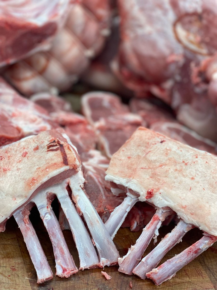 ErringtonCheese's tweet photo. Our own Lacaune x Texel spring lamb now in the farm shop at Erringtonโs Barn โ leg, rack, chops & steaks. Open 10โ4 daily with plenty of Easter goodies too. #SpringLamb #FarmShopScotland #EasterRoast #SupportLocal https://t.co/tqjtGR53vf