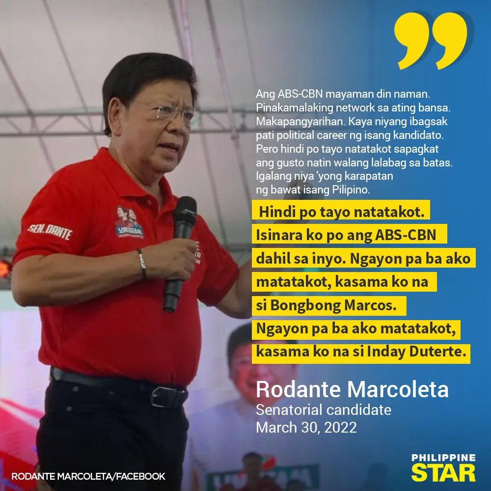 leisbeth_recto's tweet photo. Bilang pagsunod niya sa kanyang among demonyo, Marcoleta pushed for the shutdown of ABS-CBN, leaving more than 11,000 employees out of work, not to mention their affected families.

Only a devil would do such a thing.

Do NOT VOTE for this lapdog of Duterte. https://t.co/9jZPRdnu1q