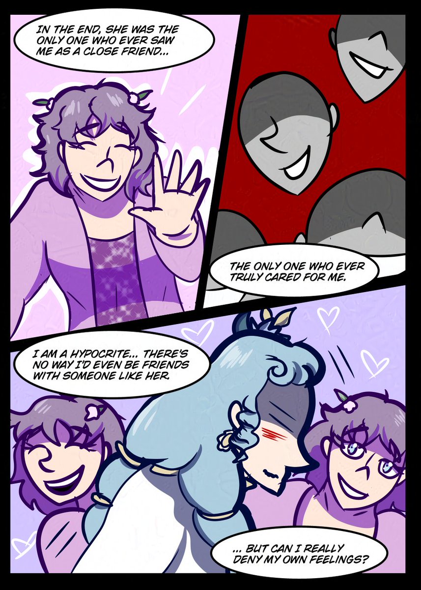 FridaysHate's tweet image. Lorzanna fan comic redraw #cursedprincessclub @iamlambcat