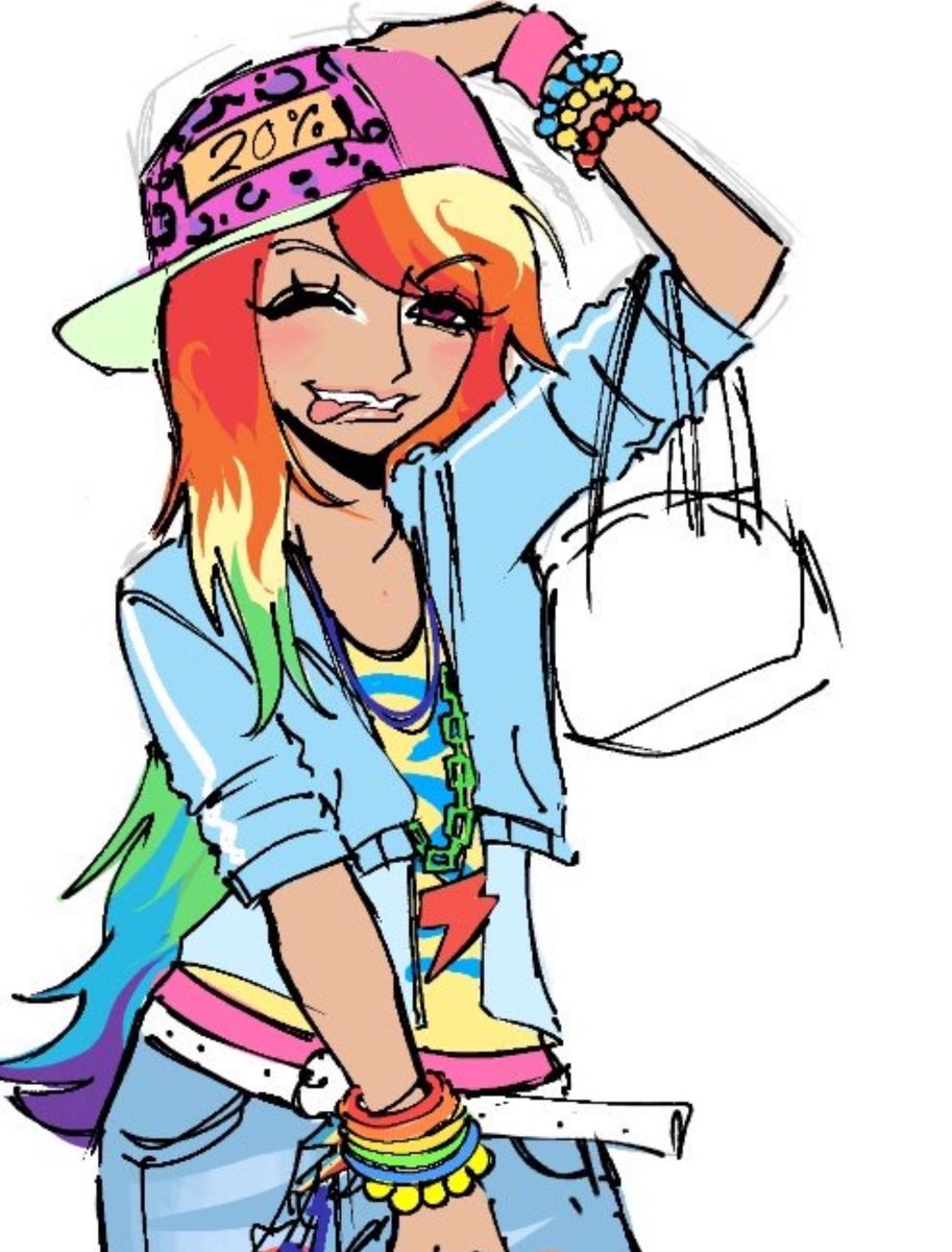 battsyprr's tweet photo. lowkey thinking about continuing my gyaru mlp designs…. https://t.co/FOJ2bnZltv