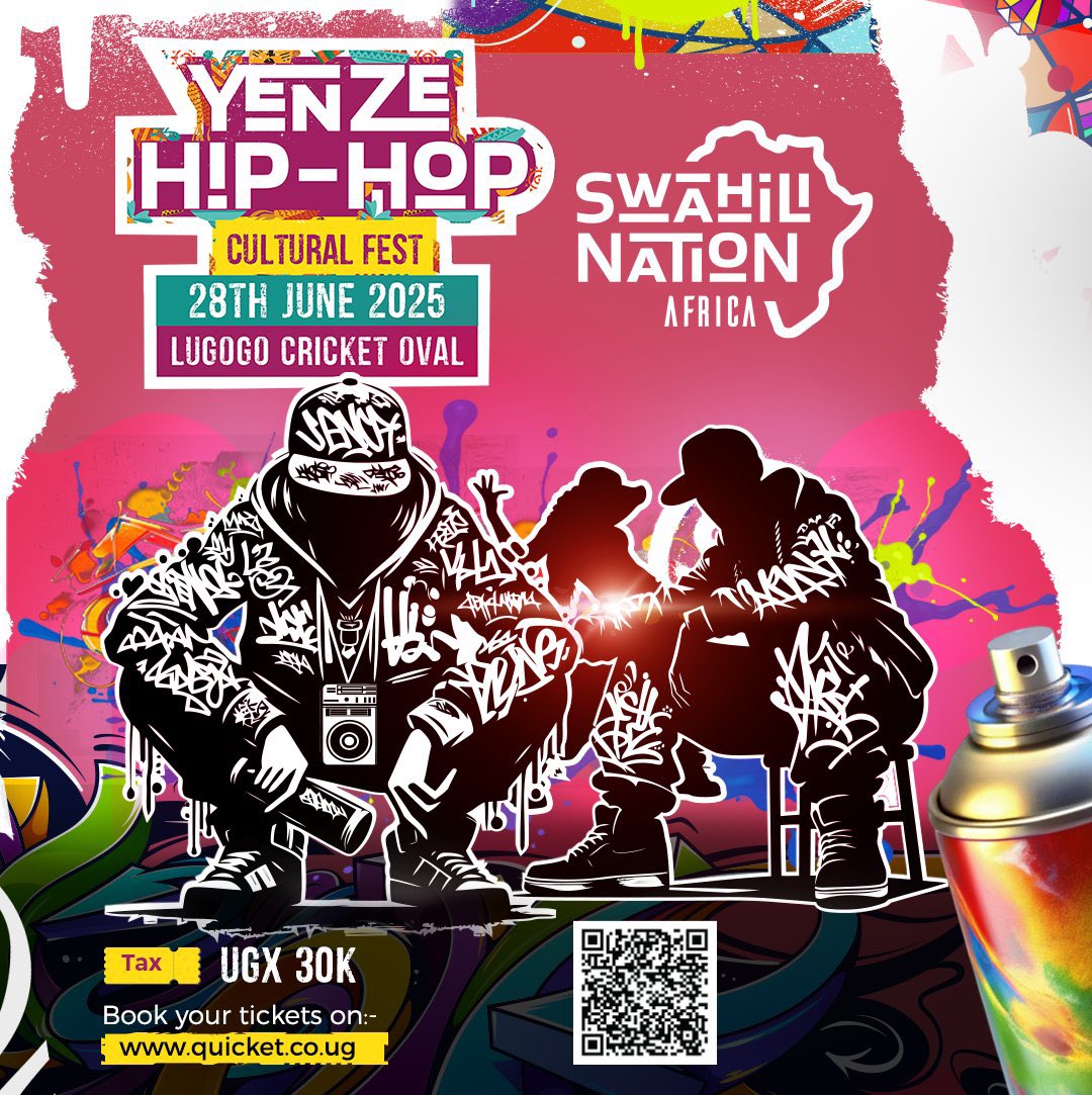 jachwich's tweet photo. From the streets to the stage — it’s all hip-hop!
Rap, dance, and pure energy at #YENZEHIPHOPFESTIVAL!
June 28th | Lugogo Cricket Oval
Entry: 30K
Tickets: https://t.co/vAYA5xV4gL
The mic’s on. The vibe’s real. You coming?
#IamHipHopFestival #SNAEvent https://t.co/qg2aRXOnH9
