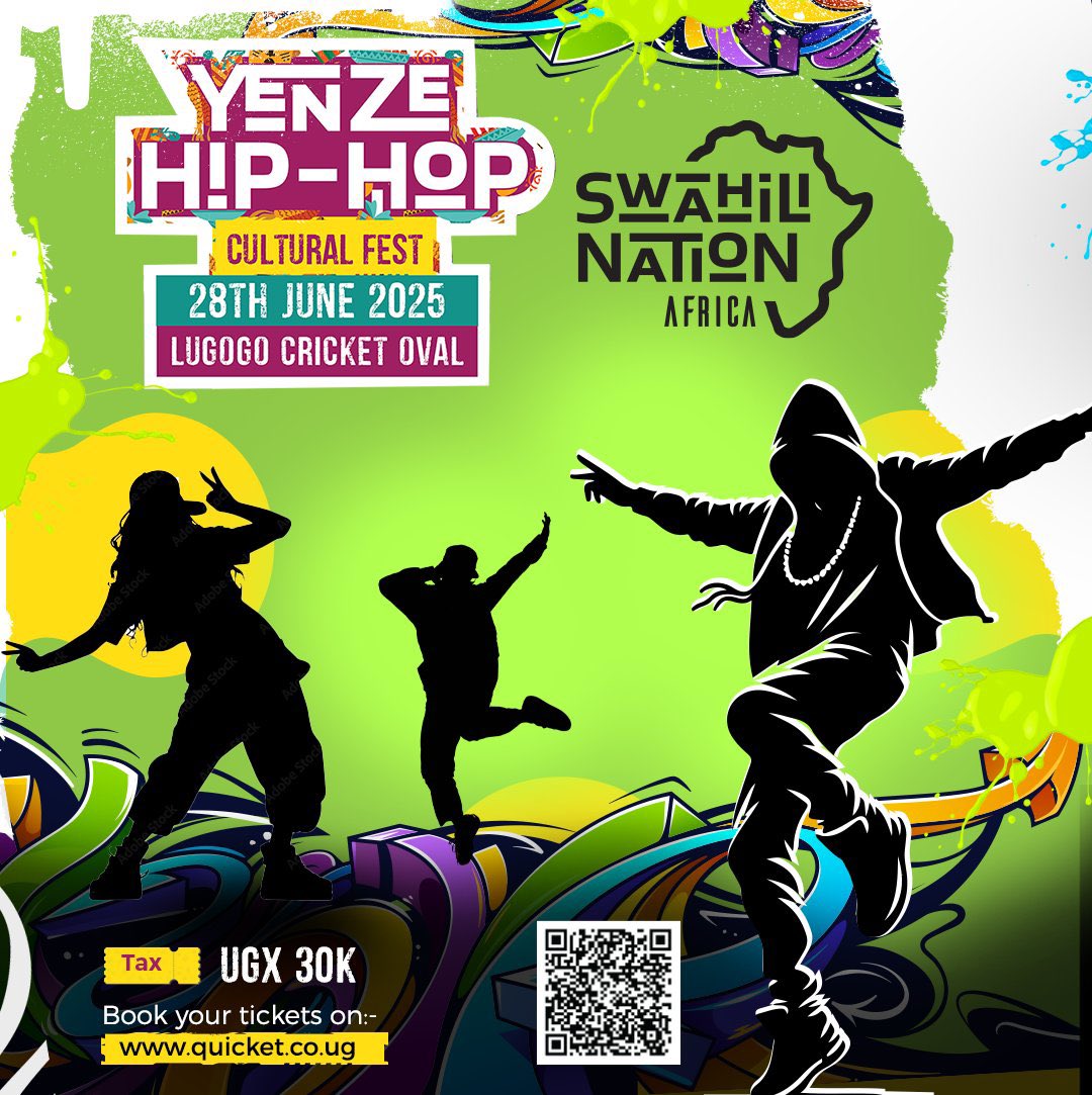 jachwich's tweet photo. From the streets to the stage — it’s all hip-hop!
Rap, dance, and pure energy at #YENZEHIPHOPFESTIVAL!
June 28th | Lugogo Cricket Oval
Entry: 30K
Tickets: https://t.co/vAYA5xV4gL
The mic’s on. The vibe’s real. You coming?
#IamHipHopFestival #SNAEvent https://t.co/qg2aRXOnH9