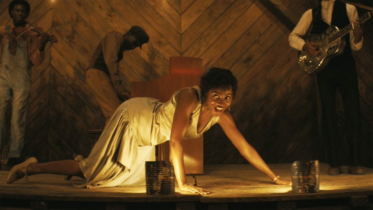 purpleboymedia's tweet photo. #Sinners is a roaring southern gothic tale filled with emotions that are so deeply felt that by the end of it, the vampires are an afterthought. I might even say a nuisance getting in the way of the more intriguing character drama. Movies that make you feel shit are my shit. https://t.co/2OdBS7Sgg3