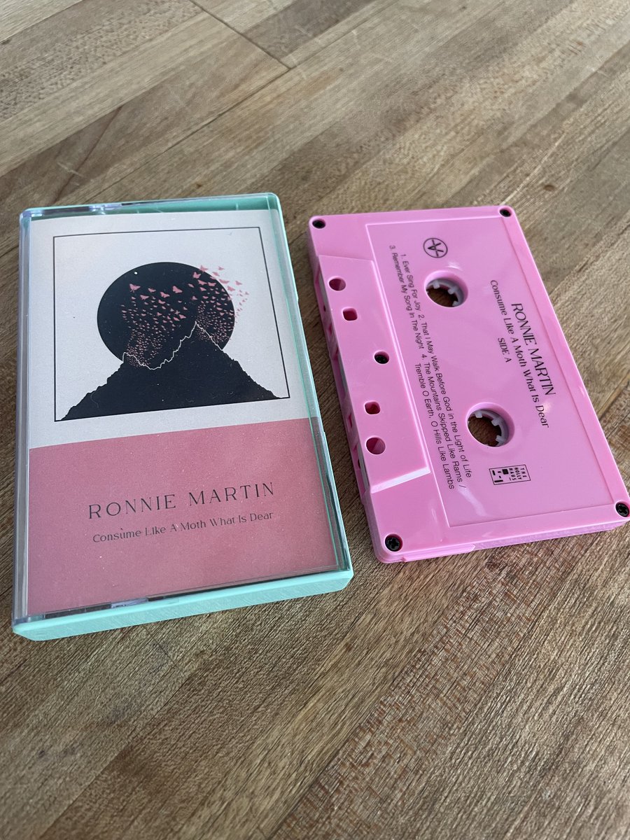 RONNIE MARTIN 'consume like a moth what
 is dear' is out today !  :  cd/cass/lp/digital dzr.page.link/RSnAhR9Q4C4jMq…