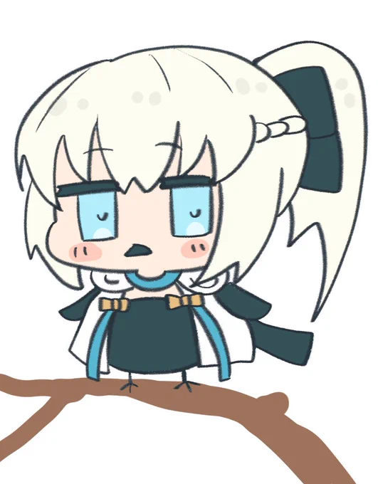 #FGO#もるがんちゃんモルエナガちゃん。 