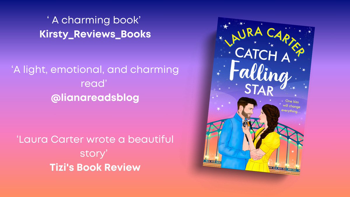 Boldwood Books (@boldwoodbooks) on Twitter photo Thank you to <a href="/KirstyReviews/">📚Kirsty - Book Reviewer/Book Blogger📚</a>, lianareadsblog and <a href="/Tiziana_L/">Tiziana Langone</a> for their recent reviews on the #CatchAFallingStar by <a href="/LCarterAuthor/">Laura Carter Author</a> #blogtour
Buy now ➡️ mybook.to/catchafallings… Thank you to <a href="/KirstyReviews/">📚Kirsty - Book Reviewer/Book Blogger📚</a>, lianareadsblog and <a href="/Tiziana_L/">Tiziana Langone</a> for their recent reviews on the #CatchAFallingStar by <a href="/LCarterAuthor/">Laura Carter Author</a> #blogtour
Buy now ➡️ mybook.to/catchafallings…