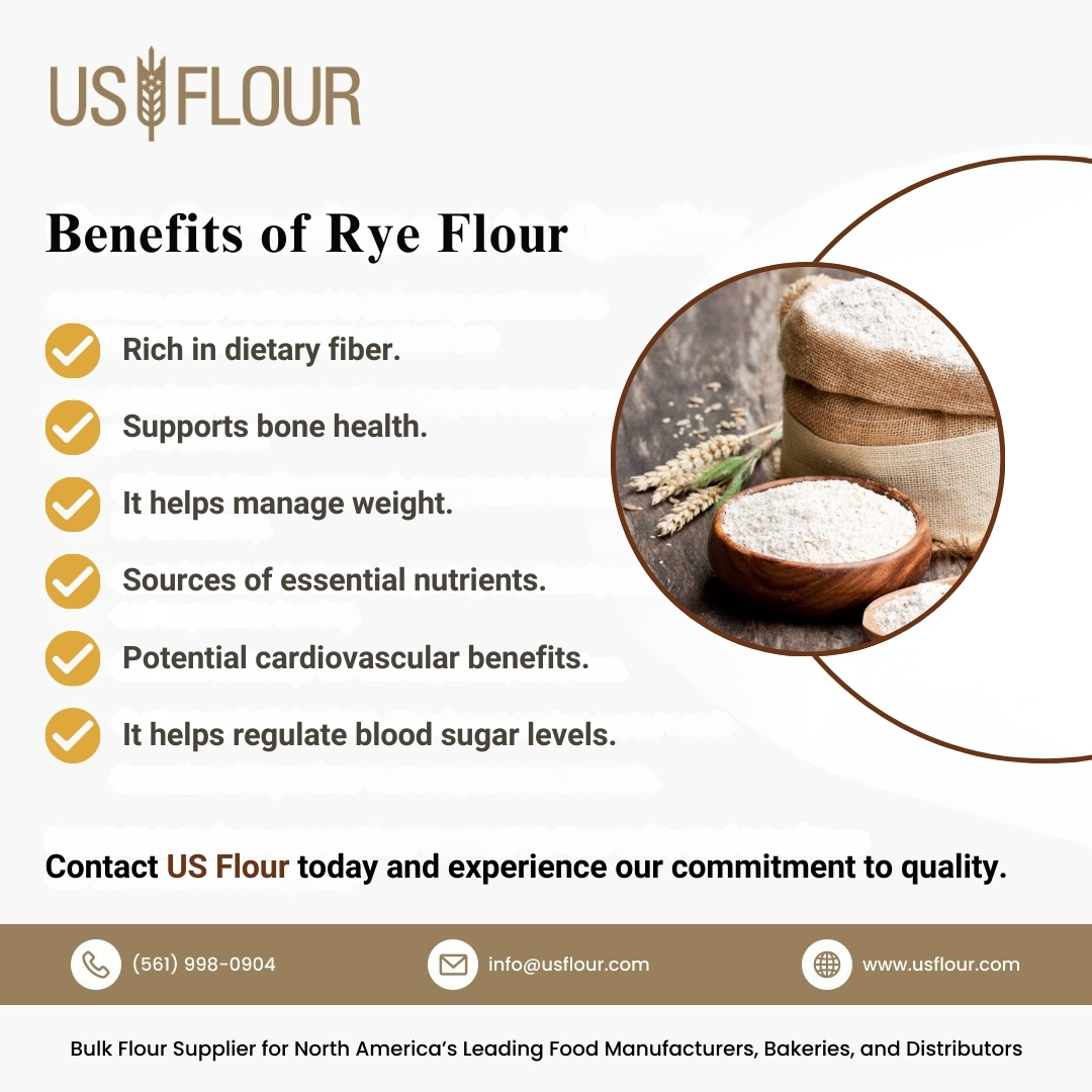 US_Flour's tweet image. Discover the power of rye flour! 🌾 A healthy choice packed with fiber, nutrients &amp;amp; heart-friendly benefits.

usflour.com

#RyeFlour #HealthyEating #WholeGrains #FiberRich #HeartHealth #BloodSugarControl #NaturalNutrition #WeightManagement #usflour #breadflour