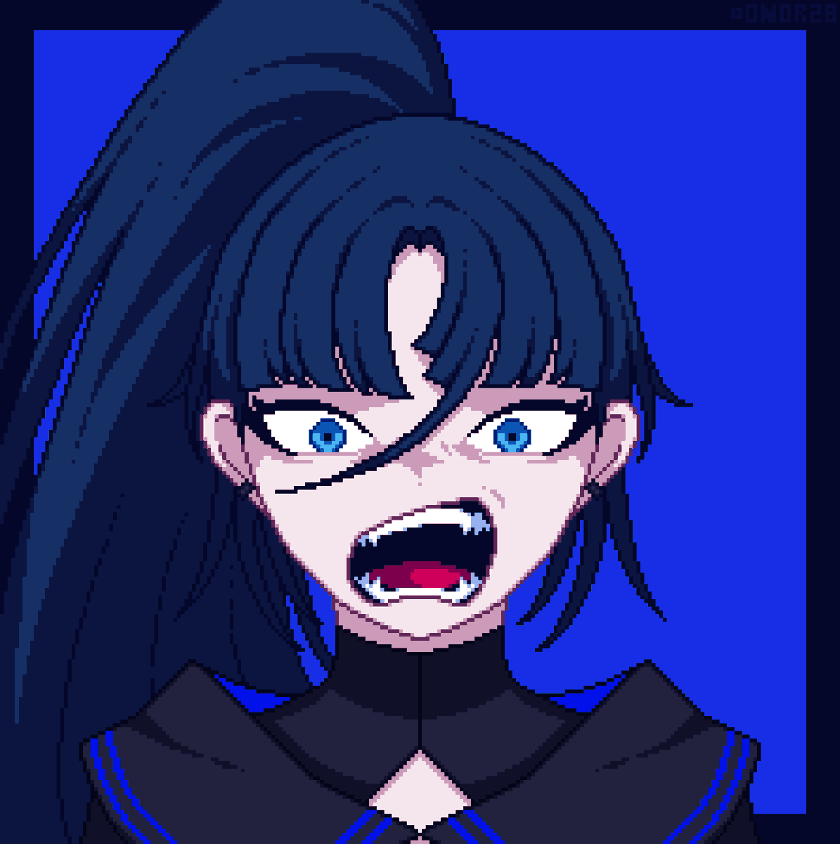 Onor28's tweet photo. Usseewa! - Naima 💙

#ドット絵 #Ado #Adoart https://t.co/ZJReNocMnC