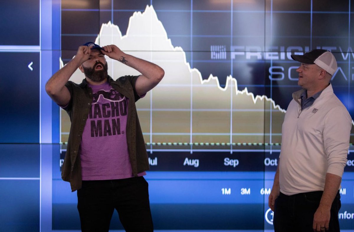 6 years ago I was in Boston when I interviewed <a href="/FreightAlley/">Craig Fuller 🛩🚛🚂⚓️</a> on my old podcast while I was marketing director at FreightPlus 

I’d already been following his company because they’d started to modernize both media and freight data.

What I didn’t expect was that that interview was