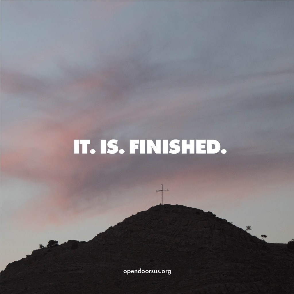 “Death has been swallowed up in victory” (I Cor. 15:54).

A Savior who defeated the sting of death by His suffering and death. 

And the same God who “swallowed up death” calls each of us by name—reminding us that He can bring hope in the darkest circumstances.
