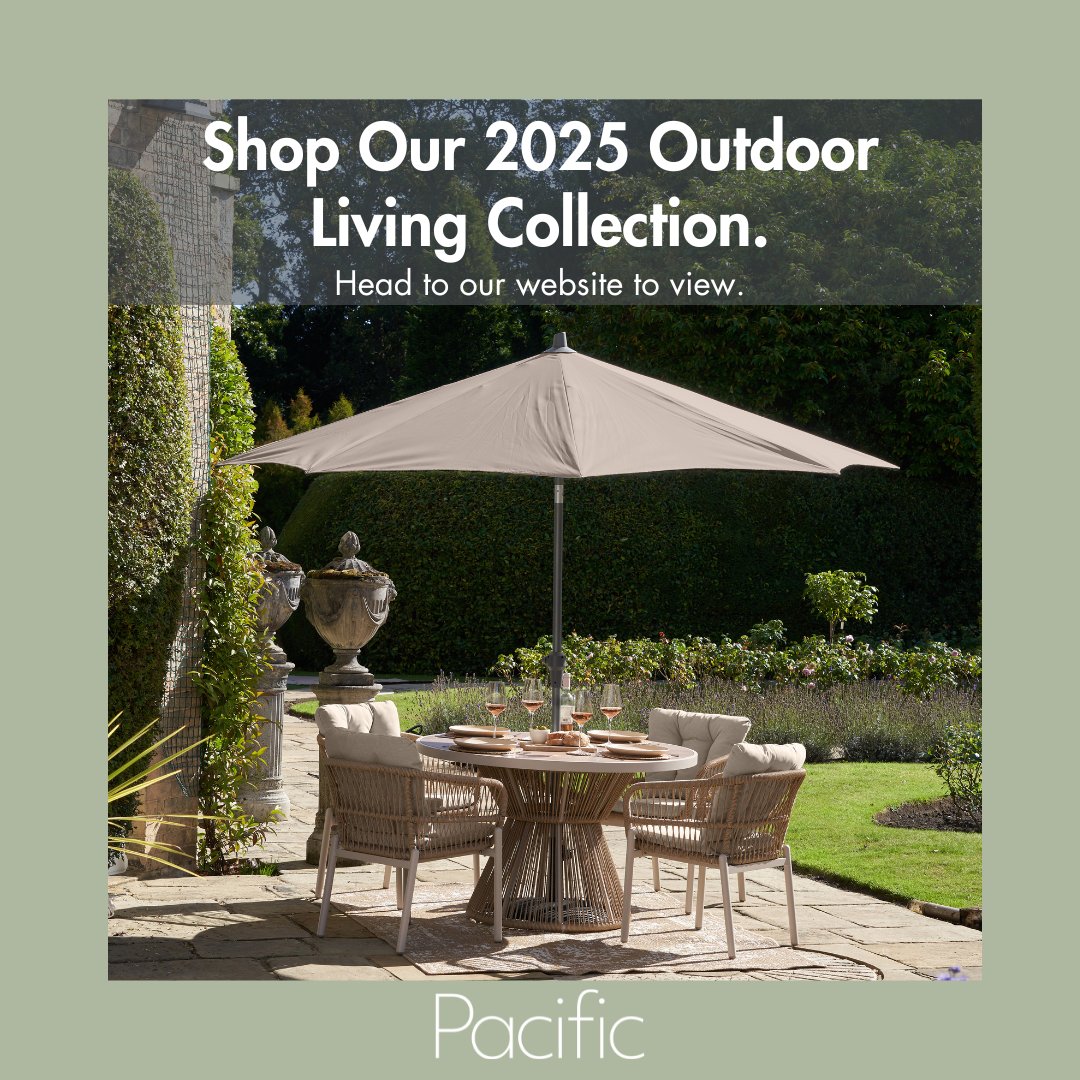 PacificLifeUK's tweet photo. Have you taken a look at our new Outdoor Living Collection for 2025? Browse the full range online now. 

#TradeOnly https://t.co/kEYEjp4QoG