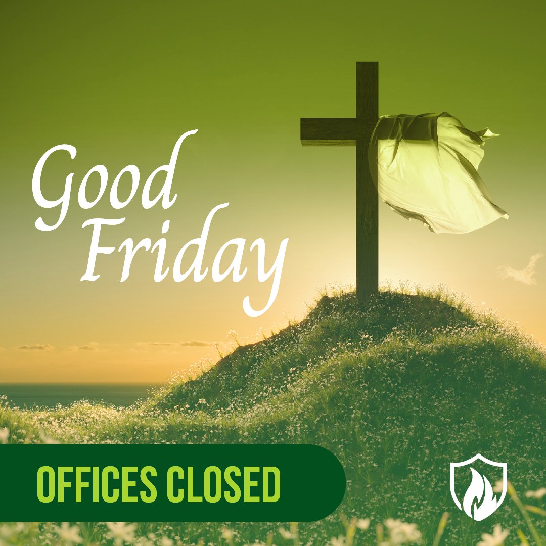 InsureIntegrity's tweet image. In observance of Good Friday, our offices are closed today so our team can rest, recharge, and spend meaningful time with their loved ones. We’ll be back and ready to serve you on Monday morning! Wishing you a peaceful weekend filled with hope, renewal, and time well spent 💙