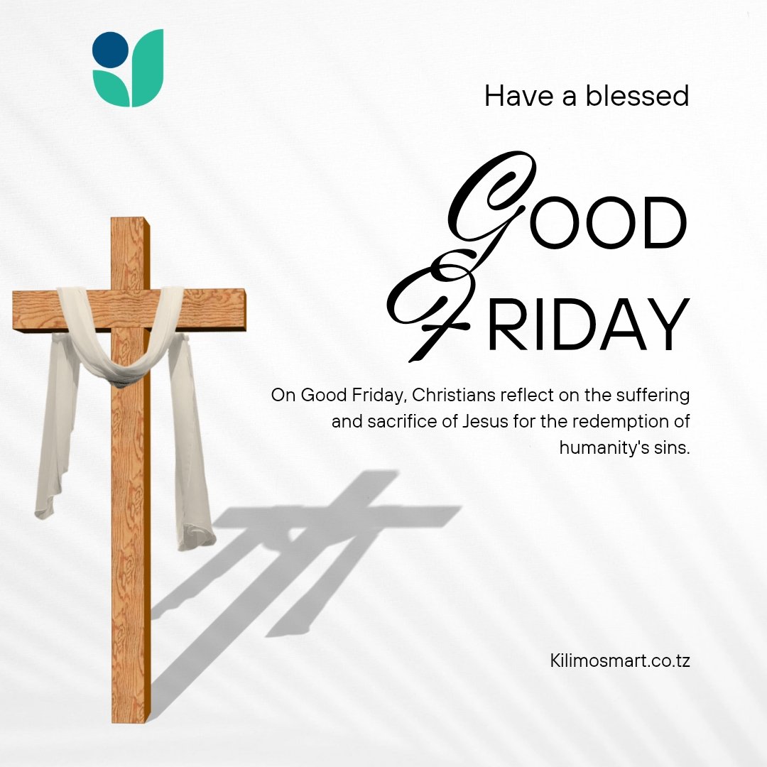 GlobalKilimo's tweet photo. A day to remember the cross, the love, and the promise of new life. Forever thankful. #GoodFriday #Grace #Redemption https://t.co/4TDzCitZDC