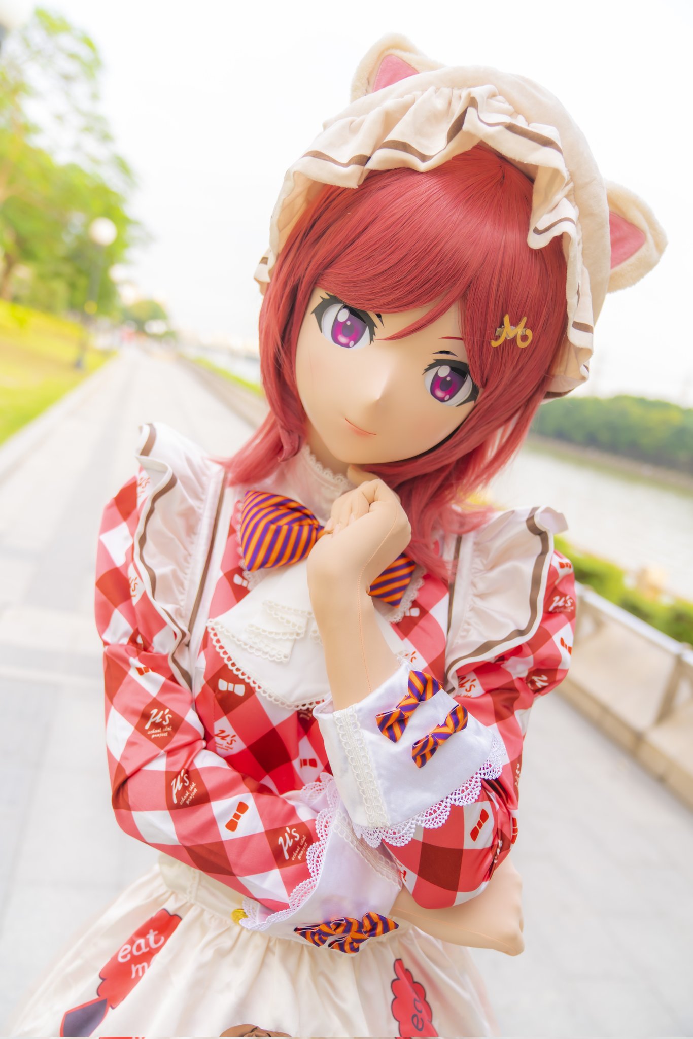 着ぐるみマスク KIGURUMI お面 雷撃工房 Yahoo!オークション - 【即納】美少女着ぐるみマスク kigurumi
