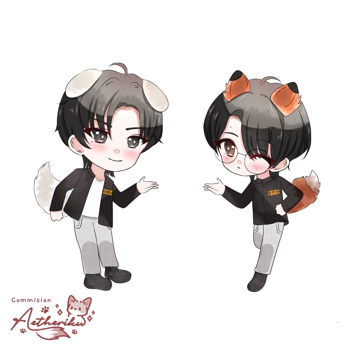 aetheriku's tweet photo. Commision for @Juninims , makasi banyak sudah commis OCnya di riku! ✨🦊✧🩷😆
Lancar selalu rejekinya ya kak!!🫶 https://t.co/pgMelYXDDO