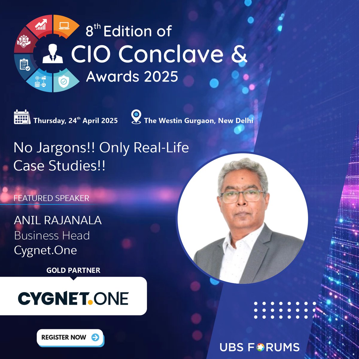 UBS Forums Pvt. Ltd. (@ubsforums) on Twitter photo Join us in welcoming ๐๐ป๐ถ๐น ๐ฅ๐ฎ๐ท๐ฎ๐ป๐ฎ๐น๐ฎ, Business Head at Cygnet.One as our eminent speaker for the eagerly anticipated '๐ด๐๐ต ๐๐ฑ๐ถ๐๐ถ๐ผ๐ป ๐๐๐ข ๐๐ผ๐ป๐ฐ๐น๐ฎ๐๐ฒ & ๐๐๐ฎ๐ฟ๐ฑ๐ ๐ฎ๐ฌ๐ฎ๐ฑ.'
๐
Date: 24th April, 2025
๐ข Venue: The Westin Gurgaon, New Delhi Join us in welcoming ๐๐ป๐ถ๐น ๐ฅ๐ฎ๐ท๐ฎ๐ป๐ฎ๐น๐ฎ, Business Head at Cygnet.One as our eminent speaker for the eagerly anticipated '๐ด๐๐ต ๐๐ฑ๐ถ๐๐ถ๐ผ๐ป ๐๐๐ข ๐๐ผ๐ป๐ฐ๐น๐ฎ๐๐ฒ & ๐๐๐ฎ๐ฟ๐ฑ๐ ๐ฎ๐ฌ๐ฎ๐ฑ.'
๐
Date: 24th April, 2025
๐ข Venue: The Westin Gurgaon, New Delhi
