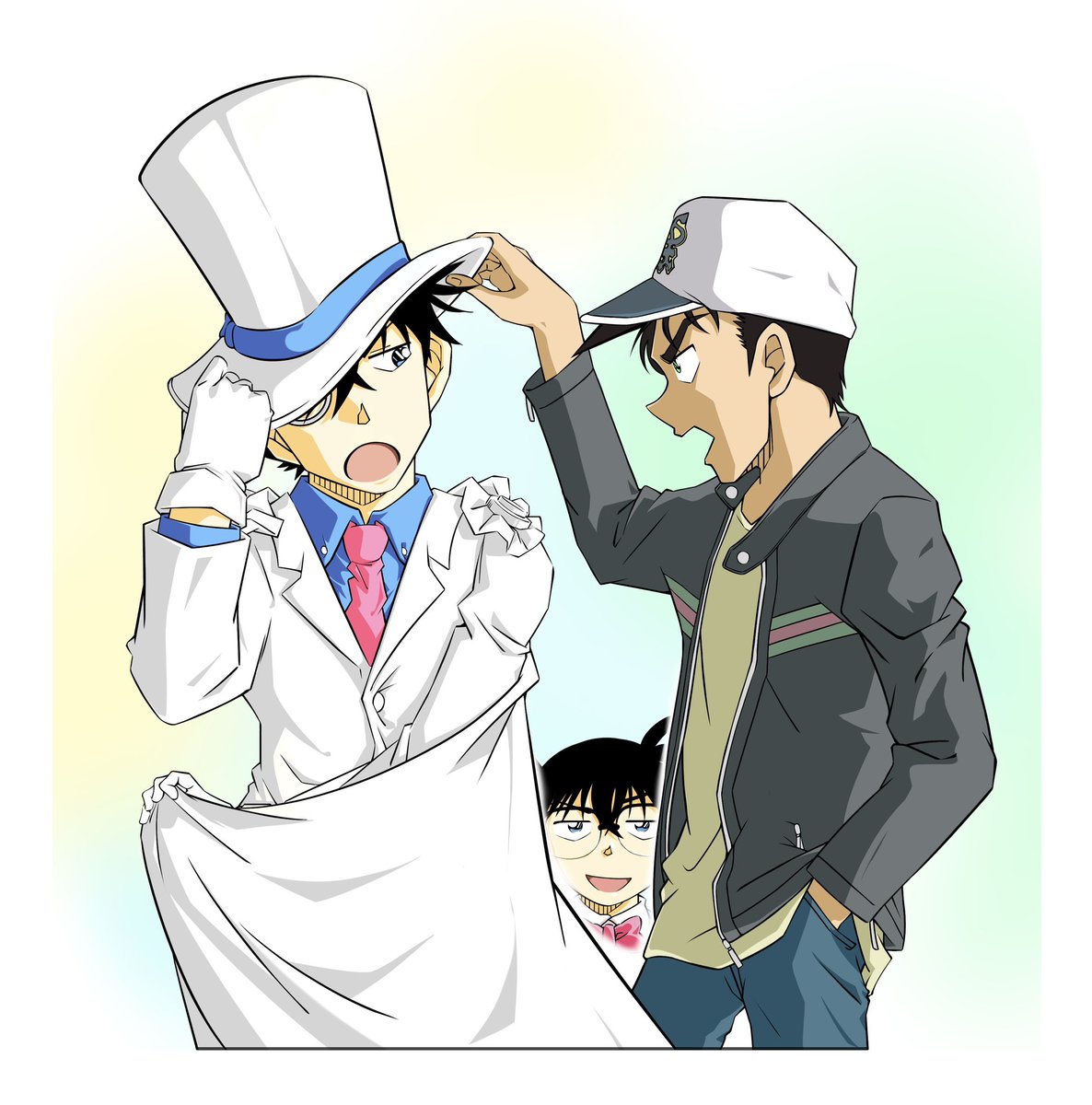 i4de5656's tweet photo. 疑う平次
#100万ドルの五稜星
#イラスト https://t.co/CMb2h1Y6XV